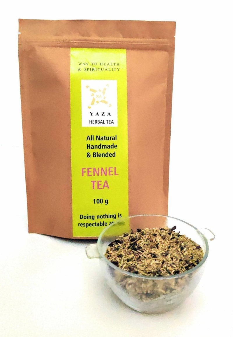 Buy Fennel Green Tea - The Digestion Don and Immunity Booster - 100g - 50 Servings | Shop Verified Sustainable Tea on Brown Living™