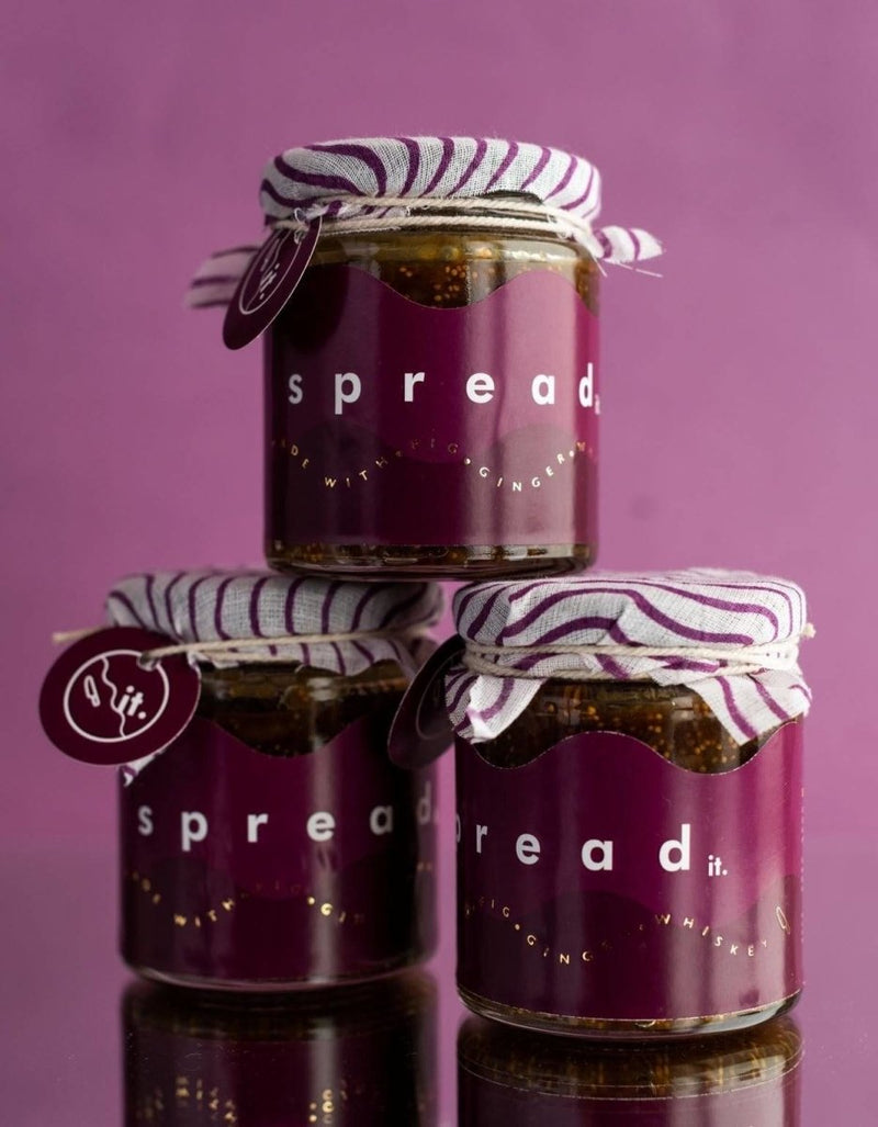 Buy Fig Ginger Spread - 400gms | Shop Verified Sustainable Jams & Spreads on Brown Living™