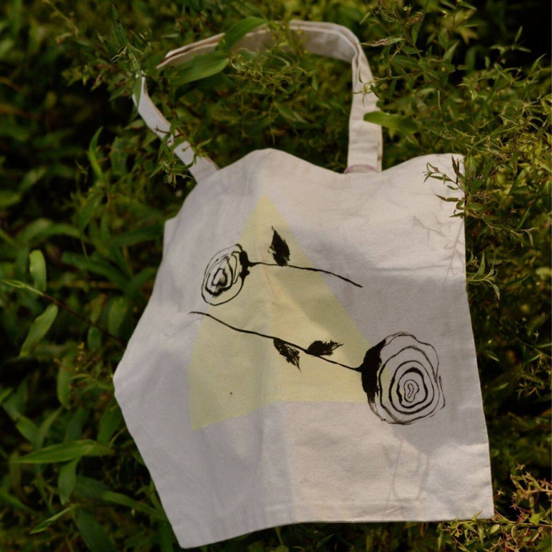 Buy Floral Light Tote | Shop Verified Sustainable Tote Bag on Brown Living™