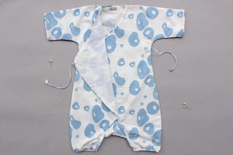 Buy Flutter Blobs Newborn Romper | Shop Verified Sustainable Kids Rompers on Brown Living™