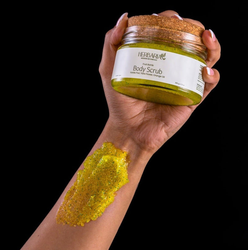 Fruit Bomb- 100% Vegan Body Scrub- 200g | Verified Sustainable Body Scrub on Brown Living™