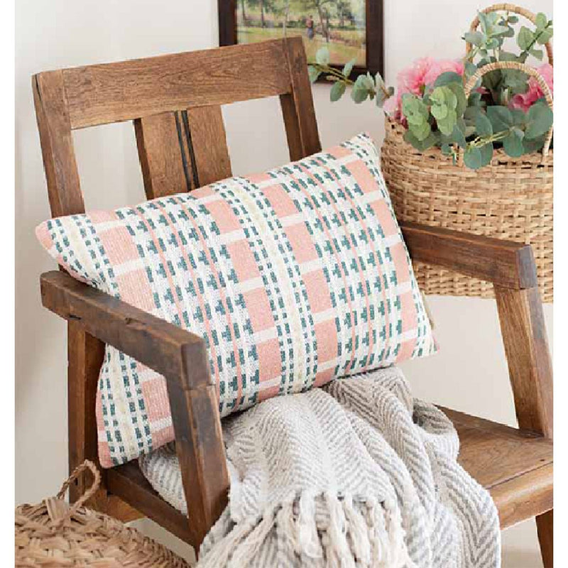 Buy Geometric Lumbar Cushion Cover | Shop Verified Sustainable Covers & Inserts on Brown Living™