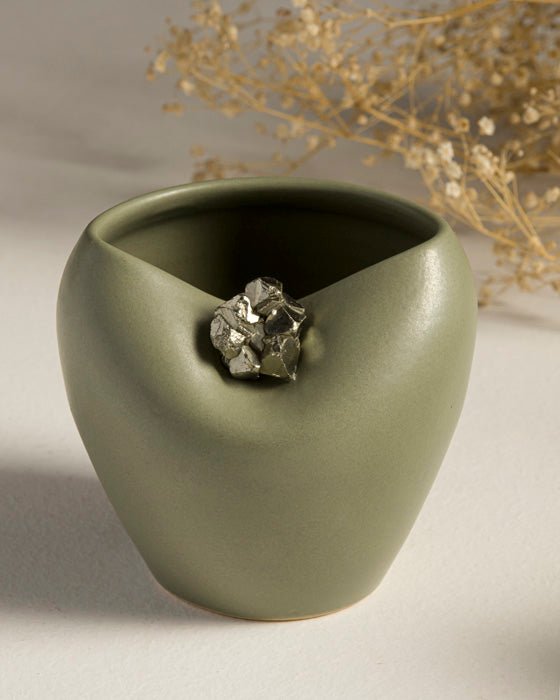 Buy Gratitude Vase - Sage Green | Shop Verified Sustainable Vases on Brown Living™