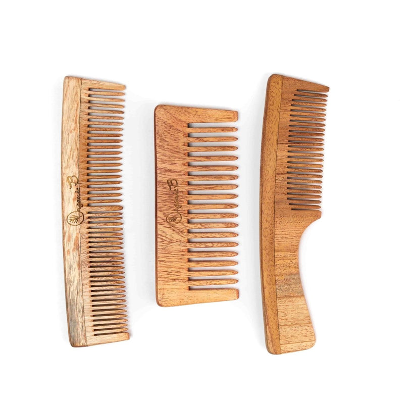 Buy Hair essential pack of 3 | Shop Verified Sustainable Hair Comb on Brown Living™