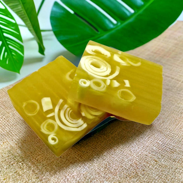 Buy Haldi Chandan Handmade Luxury Soap with Turmeric and Sandalwood essential oil | Shop Verified Sustainable Body Soap on Brown Living™