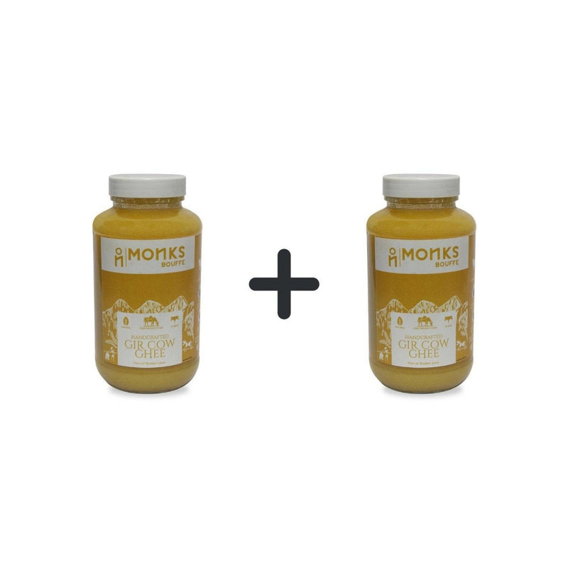 Buy Handcrafted A2 Gir Cow Ghee - Bilona Method | Shop Verified Sustainable Ghee on Brown Living™