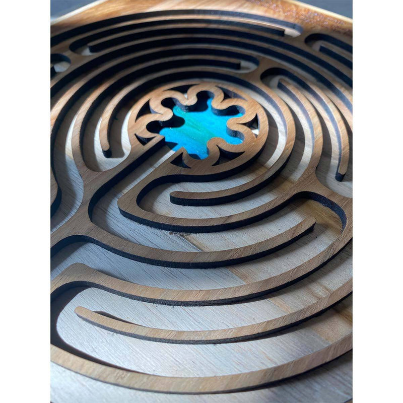 Buy Handcrafted Labyrinth - Opening to Higher Consciousness | Shop Verified Sustainable Decor & Artefacts on Brown Living™