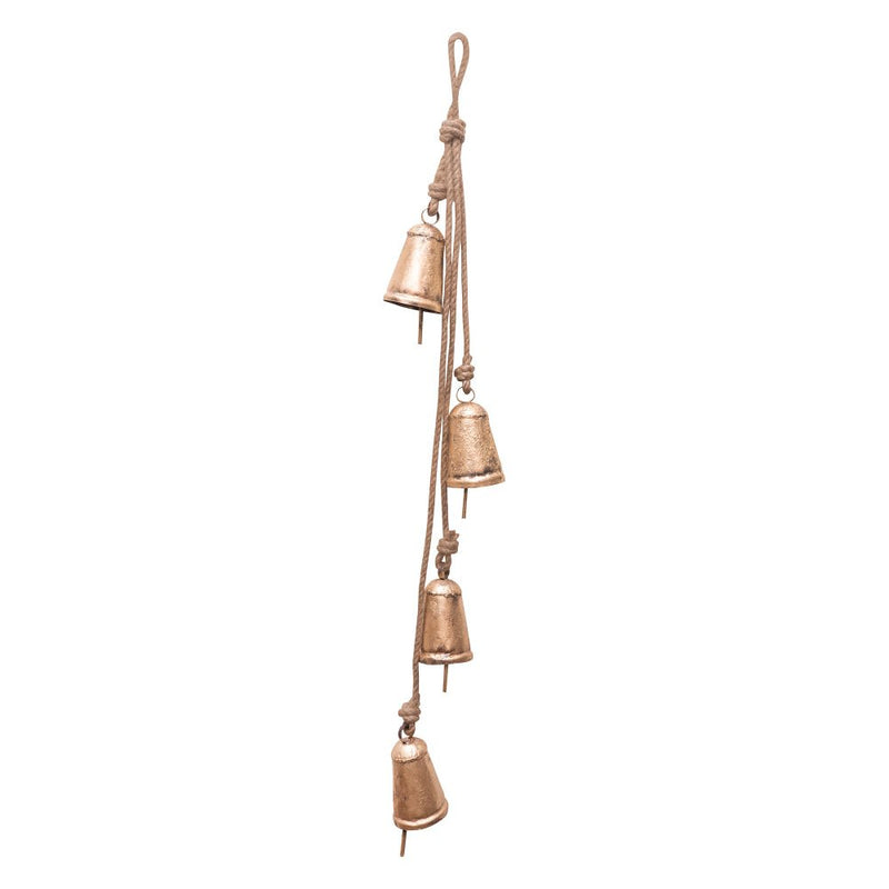 Buy Handmade Copper Bell Four in one | Shop Verified Sustainable Wall Decor on Brown Living™