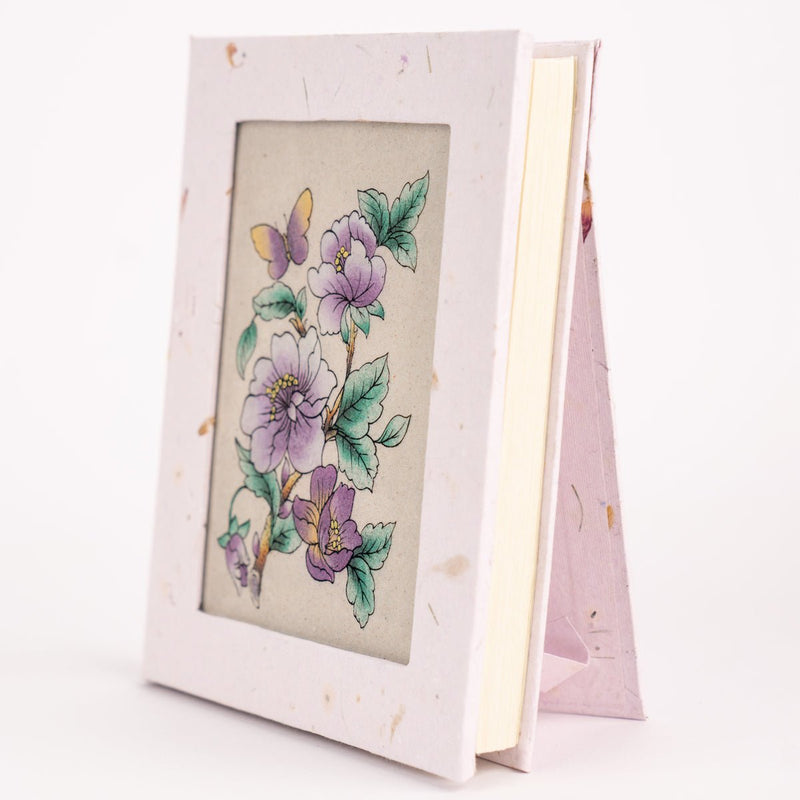 Buy Handmade Gemstone Art Diary / Journal | Shop Verified Sustainable Notebooks & Notepads on Brown Living™