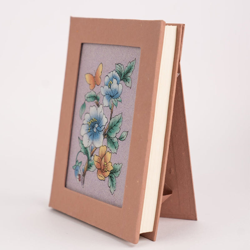 Buy Handmade Gemstone Art Diary / Journal | Shop Verified Sustainable Notebooks & Notepads on Brown Living™