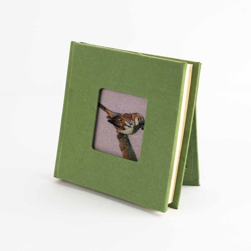 Buy Handmade Gemstone Art Diary / Journal | Shop Verified Sustainable Notebooks & Notepads on Brown Living™