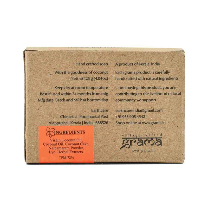 Buy Handmade Nalpamara Soap, 125g | Pack of 2 | Shop Verified Sustainable Body Soap on Brown Living™