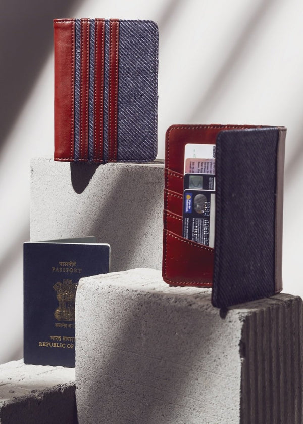 Buy HAPPY JOURNEY PASSPORT COVER | Shop Verified Sustainable Passport Wallet on Brown Living™