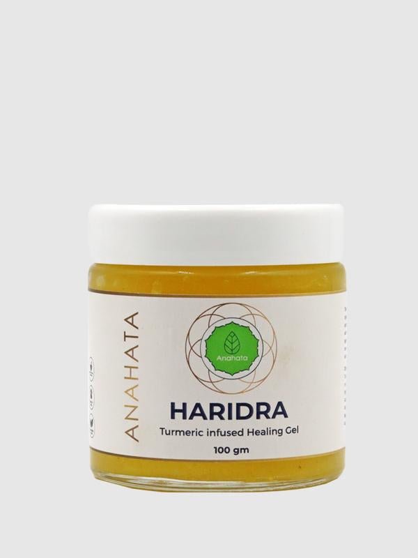 Buy Haridra Turmeric Infused Healing Gel 100gm | Shop Verified Sustainable Face Salve on Brown Living™