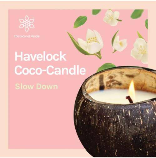 Buy Havelock Coco-Candle | Shop Verified Sustainable Candles & Fragrances on Brown Living™