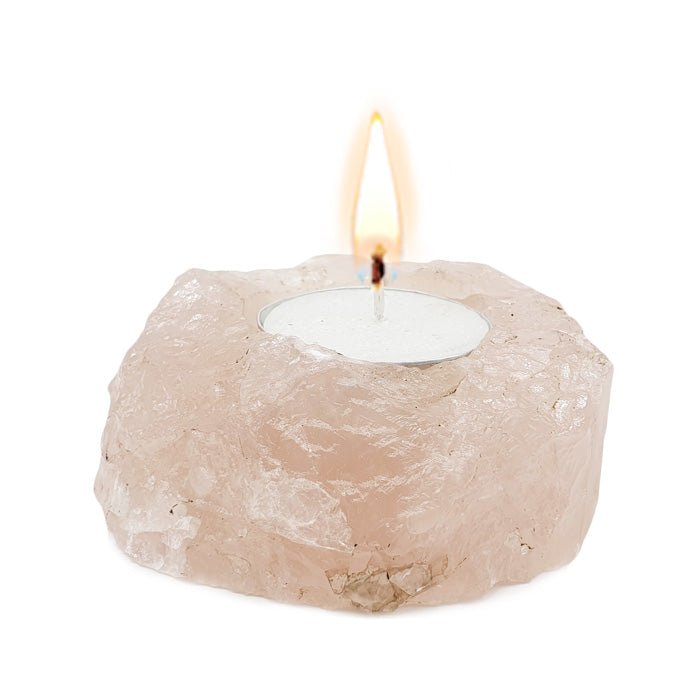 Buy Healing Candle - Rose Quartz | Shop Verified Sustainable Candles & Fragrances on Brown Living™