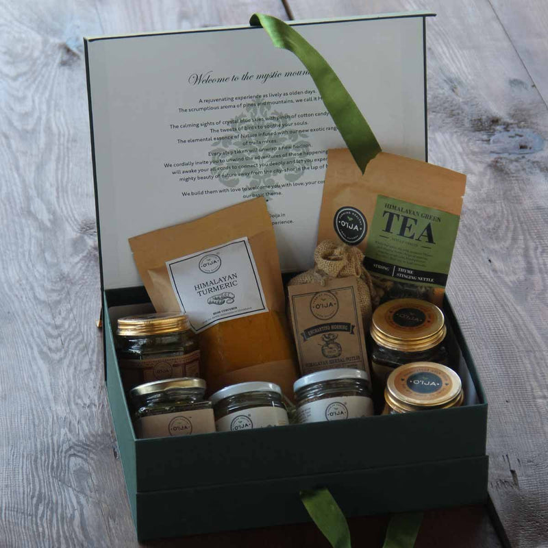 Buy Healthy Gourmet Hamper, Assorted Himalayan Food | Shop Verified Sustainable Gift Hampers on Brown Living™