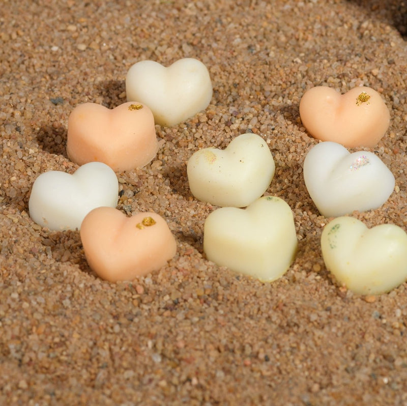 Buy Heart Shaped Soy Wax Wax Melts | Shop Verified Sustainable Candles & Fragrances on Brown Living™