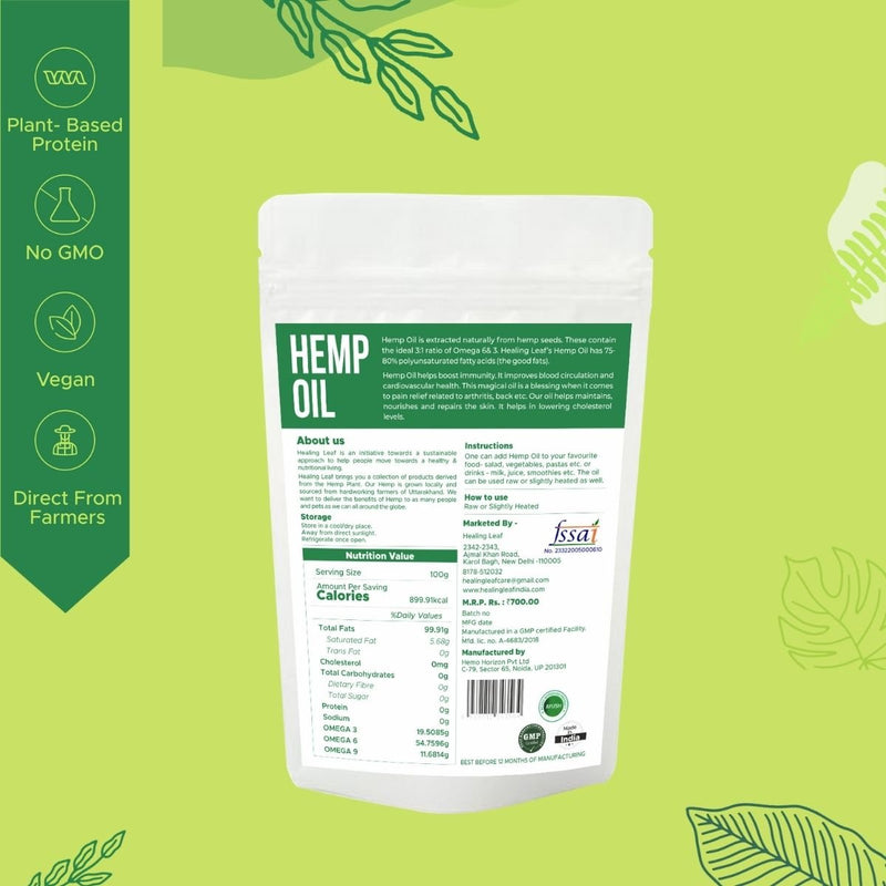 Buy Hemp Oil Internal 190ml | Shop Verified Sustainable Body Oil on Brown Living™