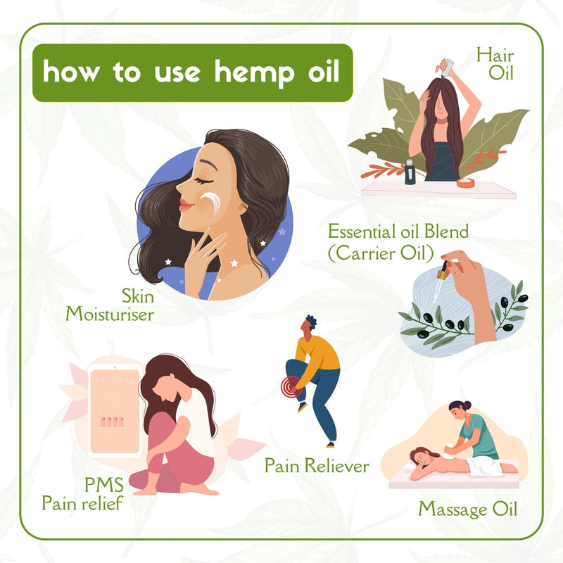 Hemp Seed Oil - 200mL | Verified Sustainable Hair Oil on Brown Living™