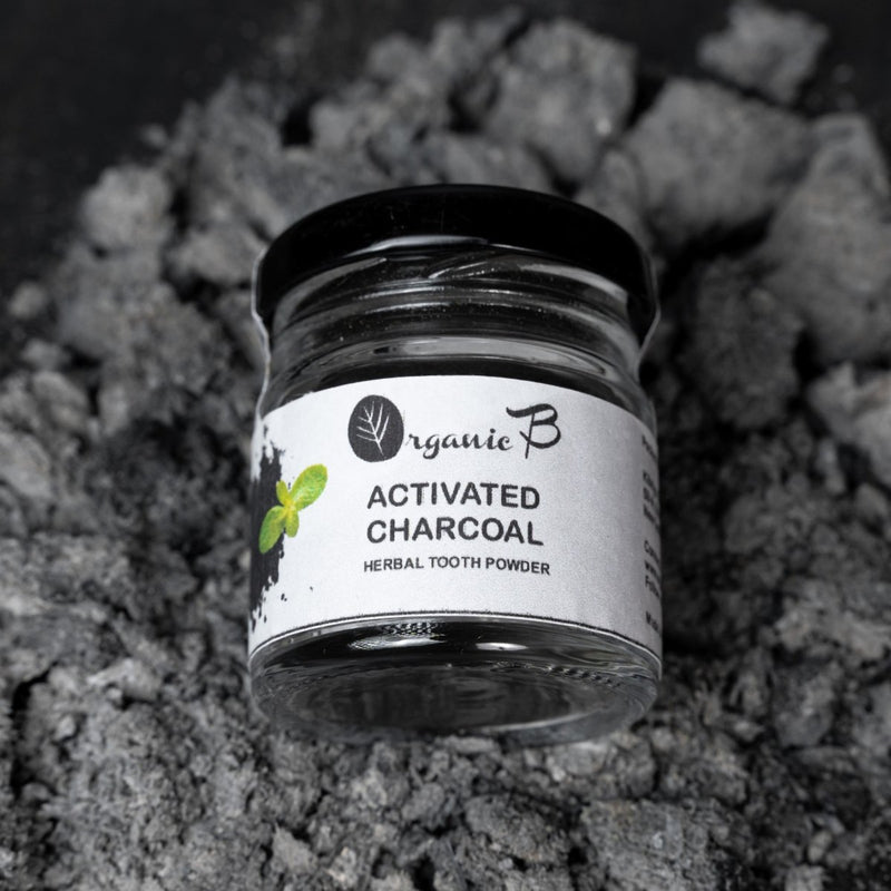 Buy Herbal Charcoal Dental Powder with Tongue Cleaner | Shop Verified Sustainable Tongue Cleaner on Brown Living™