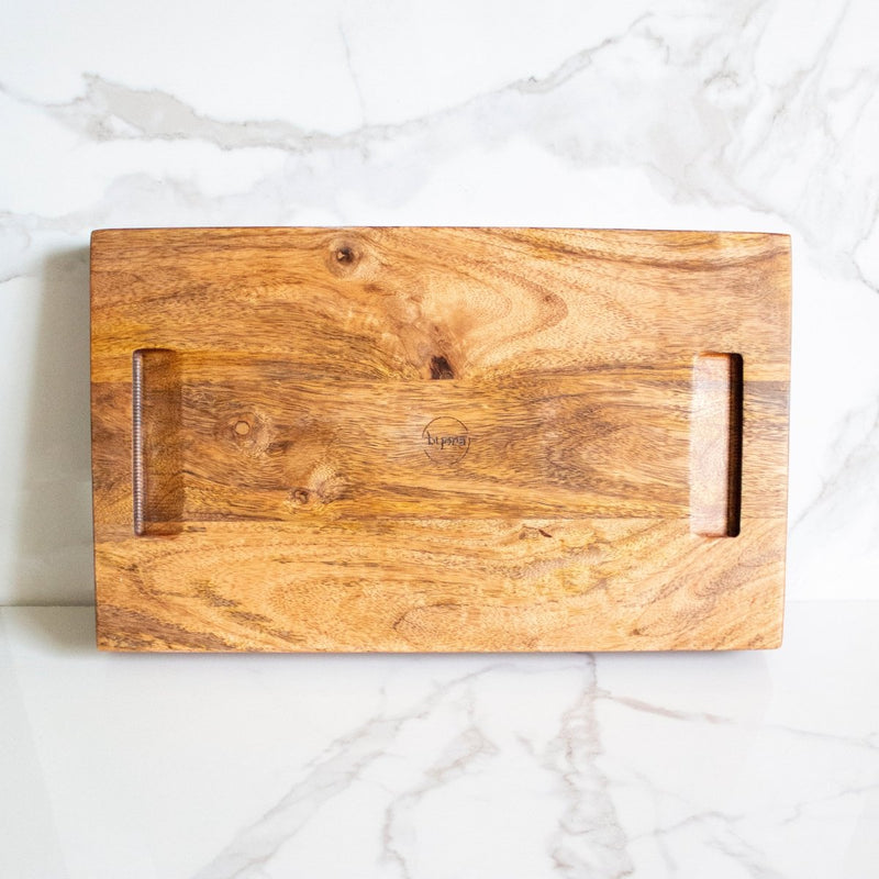 Buy Hidden Hold Mango Wood Tray | Shop Verified Sustainable Trays & Platters on Brown Living™