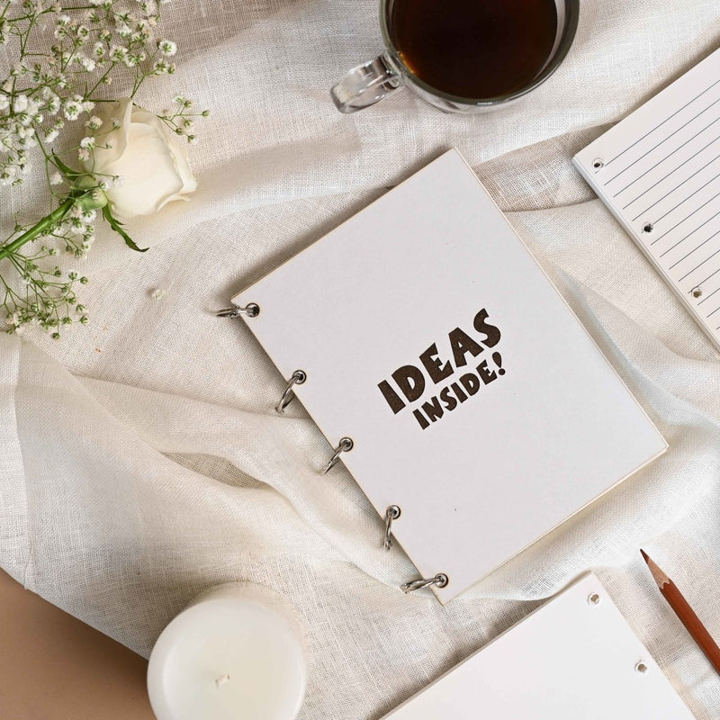 Buy Ideas Inside - Refillable Notebook | Shop Verified Sustainable Notebooks & Notepads on Brown Living™