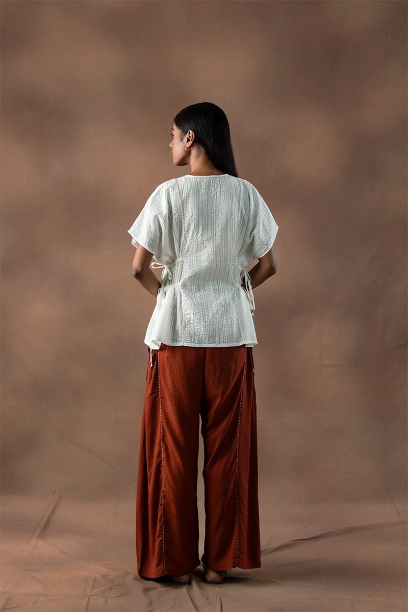 Buy Inaayat Organic Cotton Kaftan Top | Shop Verified Sustainable Products on Brown Living