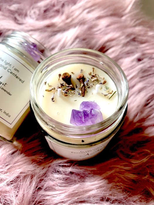 Buy Intention Candle - Protection | Shop Verified Sustainable Candles & Fragrances on Brown Living™