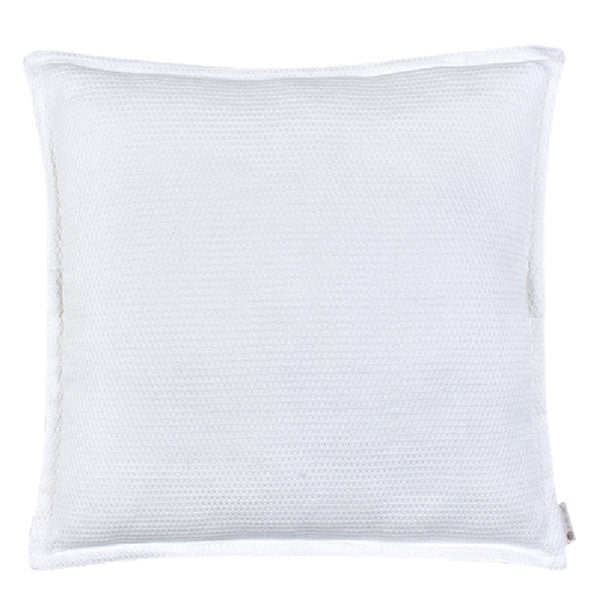 Buy Intertwined White Cushion Cover | Shop Verified Sustainable Covers & Inserts on Brown Living™