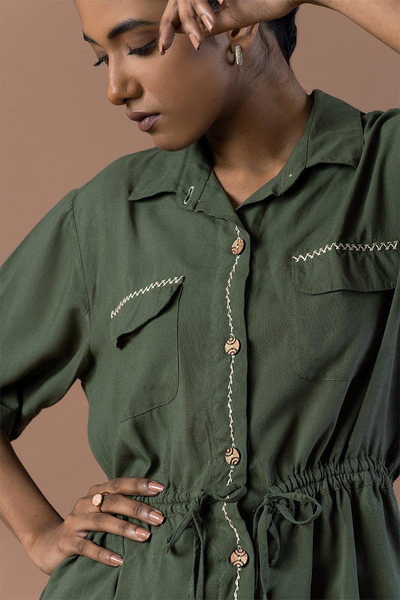 Buy Jaitooni Rayon Ecovero Shirt | Shop Verified Sustainable Products on Brown Living