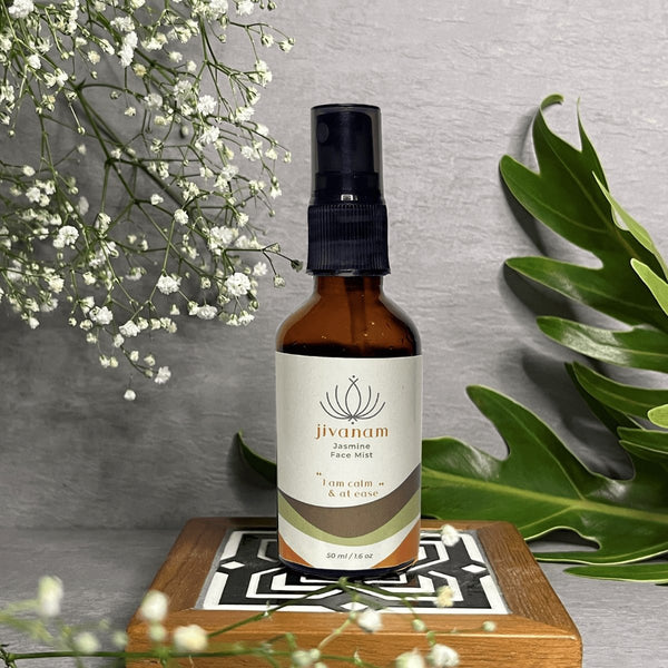 Buy Jivanam Jasmine Face Mist | Shop Verified Sustainable Face Toner on Brown Living™