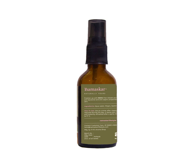 Buy Jivanam Jasmine Face Mist | Shop Verified Sustainable Face Toner on Brown Living™