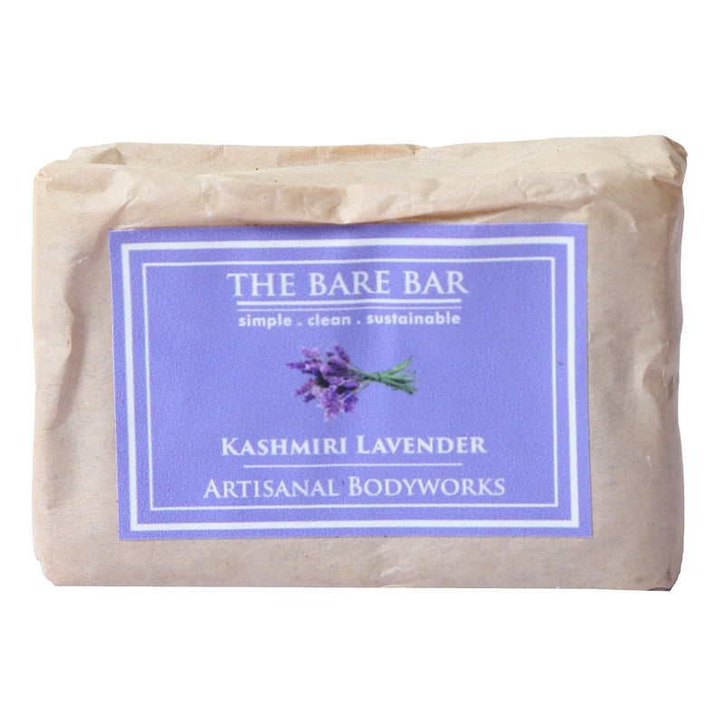 Buy Kashmiri Lavender Soap Bar | 100 Grams I For Normal & Oily Skin | Shop Verified Sustainable Body Wash on Brown Living™