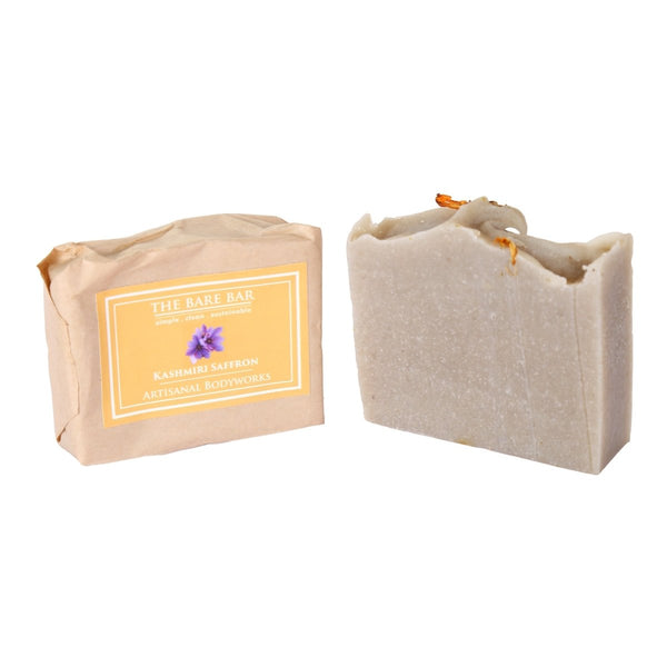 Buy Kashmiri Saffron Bar | Natural Soap Bar | Shop Verified Sustainable Products on Brown Living