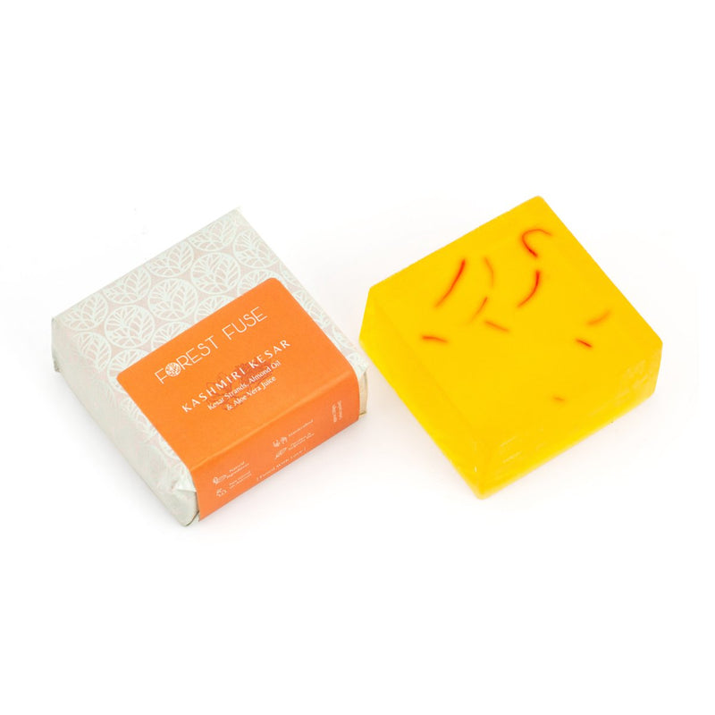 Buy Kesar Soap with Almond Oil and Coconut Oil | Shop Verified Sustainable Products on Brown Living