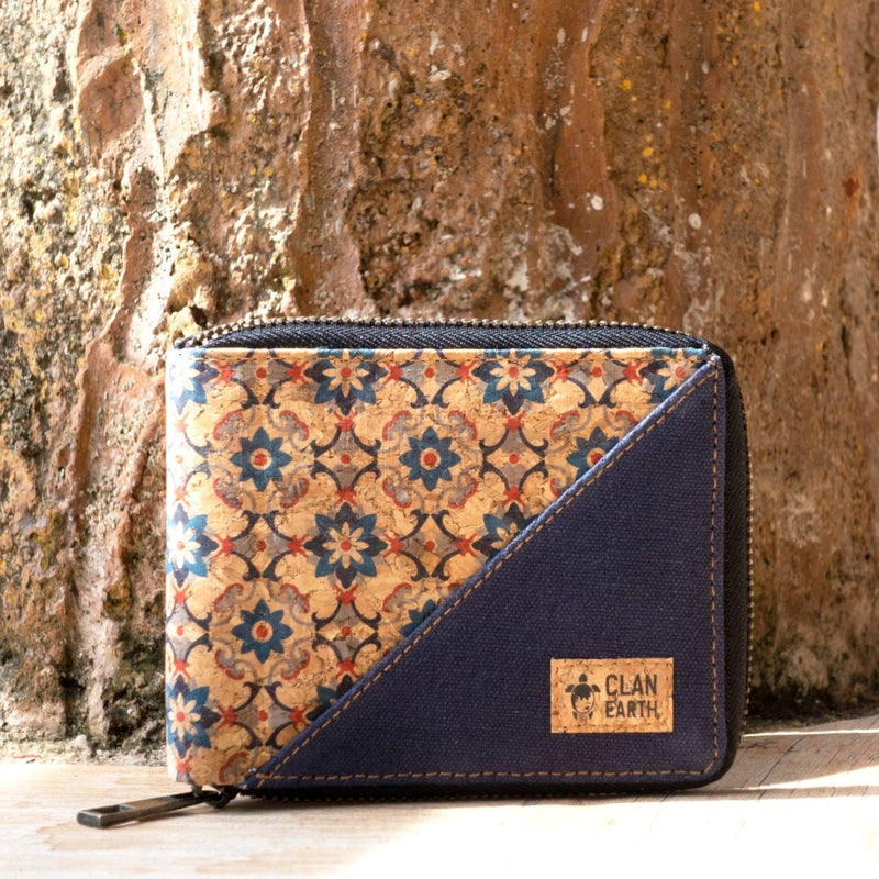 Buy Kiwi Printed Cork wallet | Shop Verified Sustainable Wallet on Brown Living™