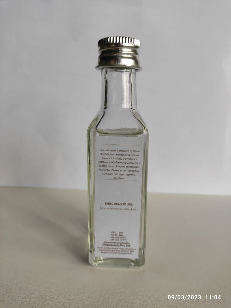 Buy Lavender Facial Water | Shop Verified Sustainable Body Mist on Brown Living™