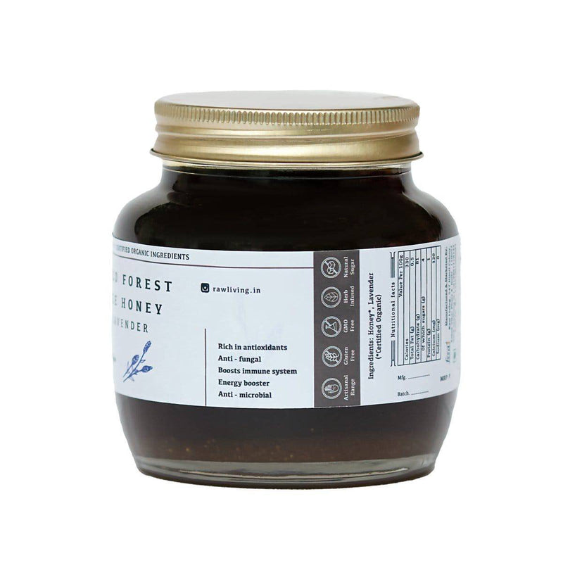 Buy Lavender Honey - Raw Wild Forest Organic Bee Honey | Shop Verified Sustainable Honey & Syrups on Brown Living™