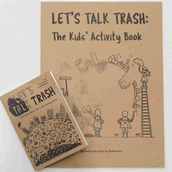 Buy Let's Talk Trash Illustrated Handbook + Activity Book Combo | Shop Verified Sustainable Learning & Educational Toys on Brown Living™