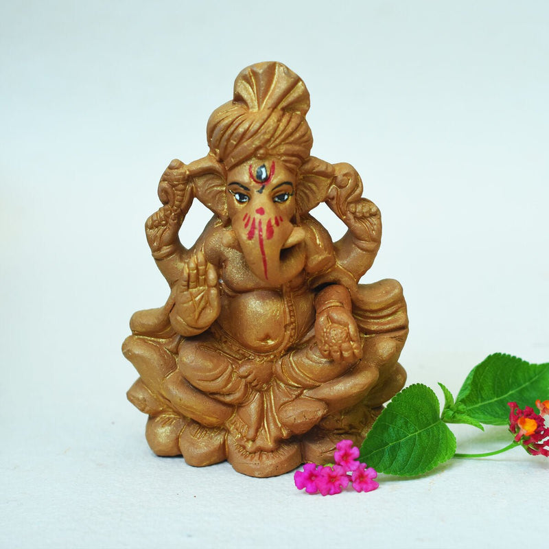 Buy Little Ganesh Gift- Pack 2 | Combo Pack Puja Kit | Shop Verified Sustainable Products on Brown Living