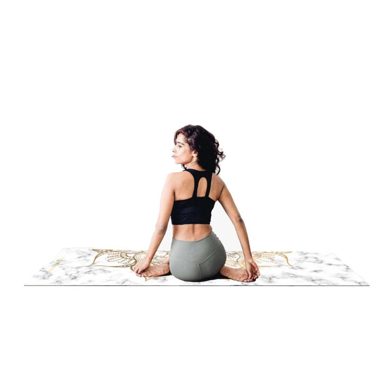 Buy Lotus Yoga Mat | Shop Verified Sustainable Yoga Mat on Brown Living™