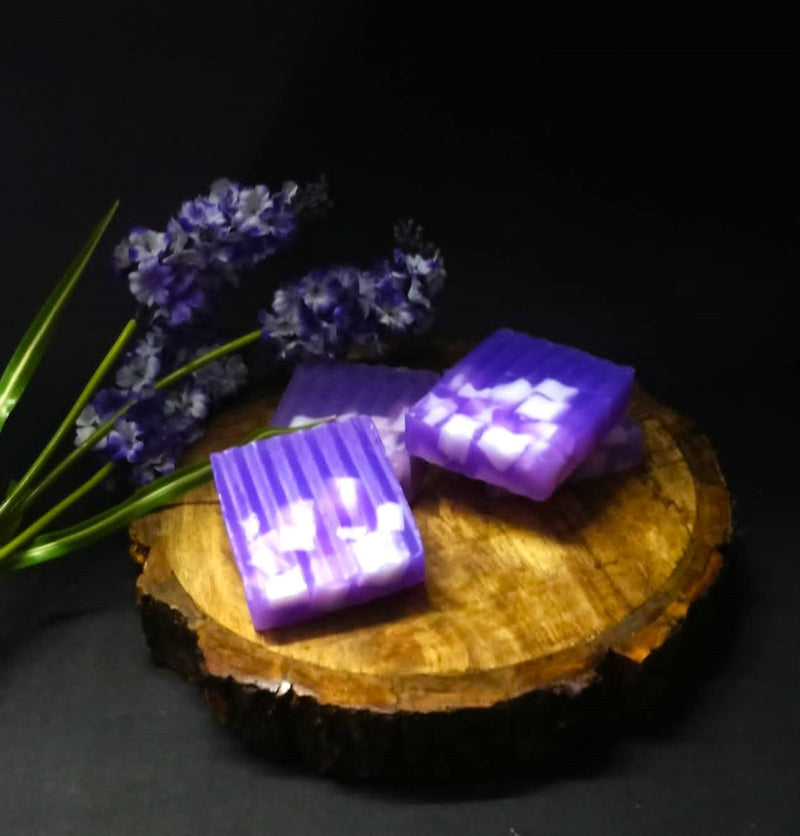 Buy Lush Lavender handmade Luxury Soap bar with Glycerin and Lavender Essential Oil | Shop Verified Sustainable Body Soap on Brown Living™