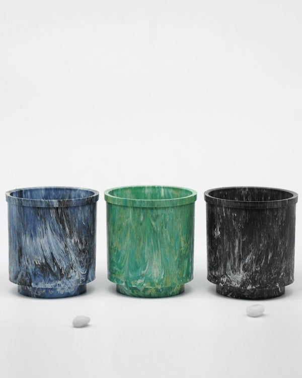 Buy Luxe Eco-Planter I Set of 3 | Shop Verified Sustainable Pots & Planters on Brown Living™