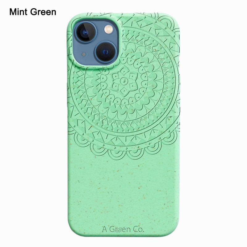 Buy Mandala Edition - Biodegradable Eco-Friendly Wheat Straw Phone Case / Mobile Cover | Shop Verified Sustainable Tech Accessories on Brown Living™