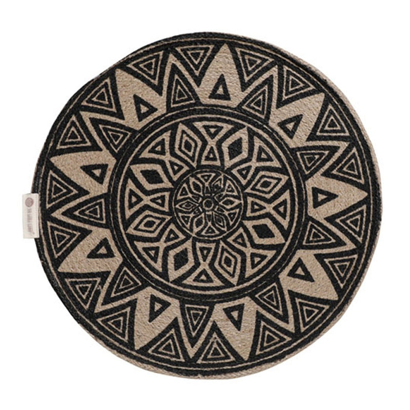 Buy Mandala Jute Wall Art (Large) | Shop Verified Sustainable Wall Décor on Brown Living™