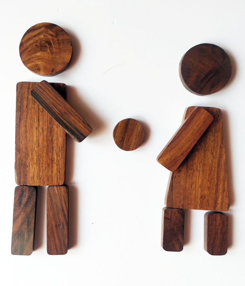 Buy Aakar-Story Telling Wooden Puzzles for Kids | Shop Verified Sustainable Learning & Educational Toys on Brown Living™