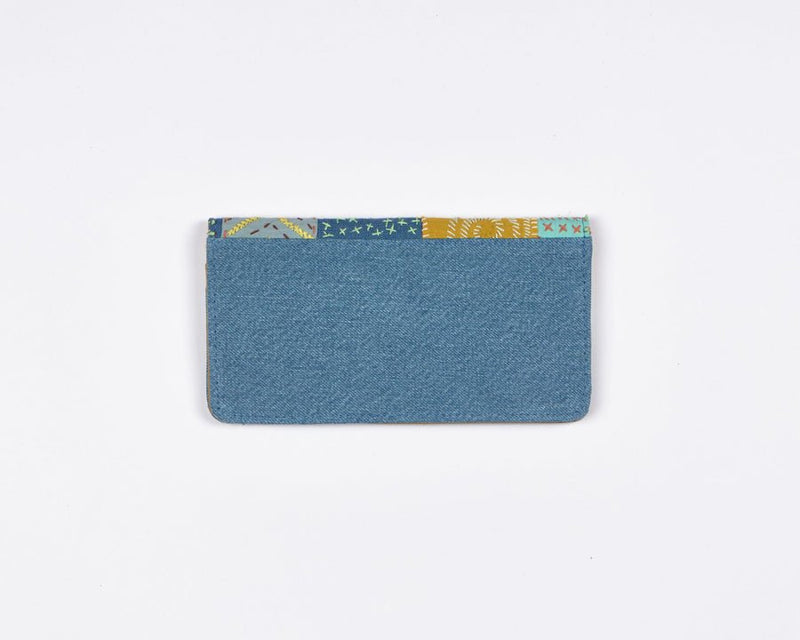 Buy Meadow Sashiko Wallet | Shop Verified Sustainable Womens Accessories on Brown Living™