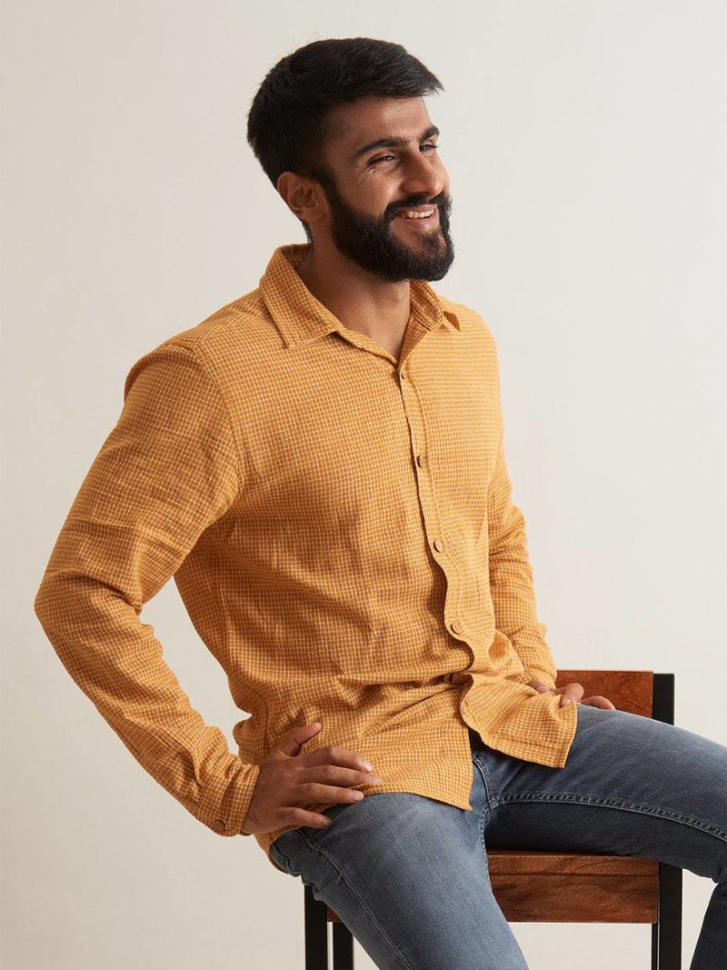 Buy Mellow Sunrise Shirt for Men | Shop Verified Sustainable Mens Shirt on Brown Living™