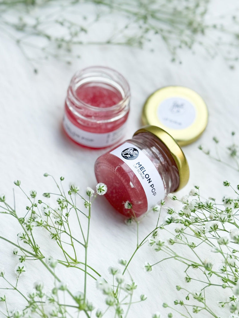 Melon Pop- Exfoliating Sugar Lip Scrub-15g | Verified Sustainable Lip Scrub on Brown Living™